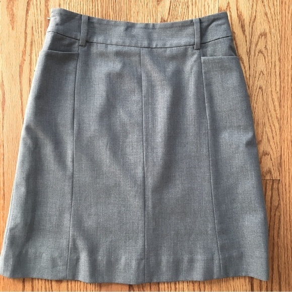 Vintage 90's Theme Gray A-Line Skirt - Picture 11 of 14